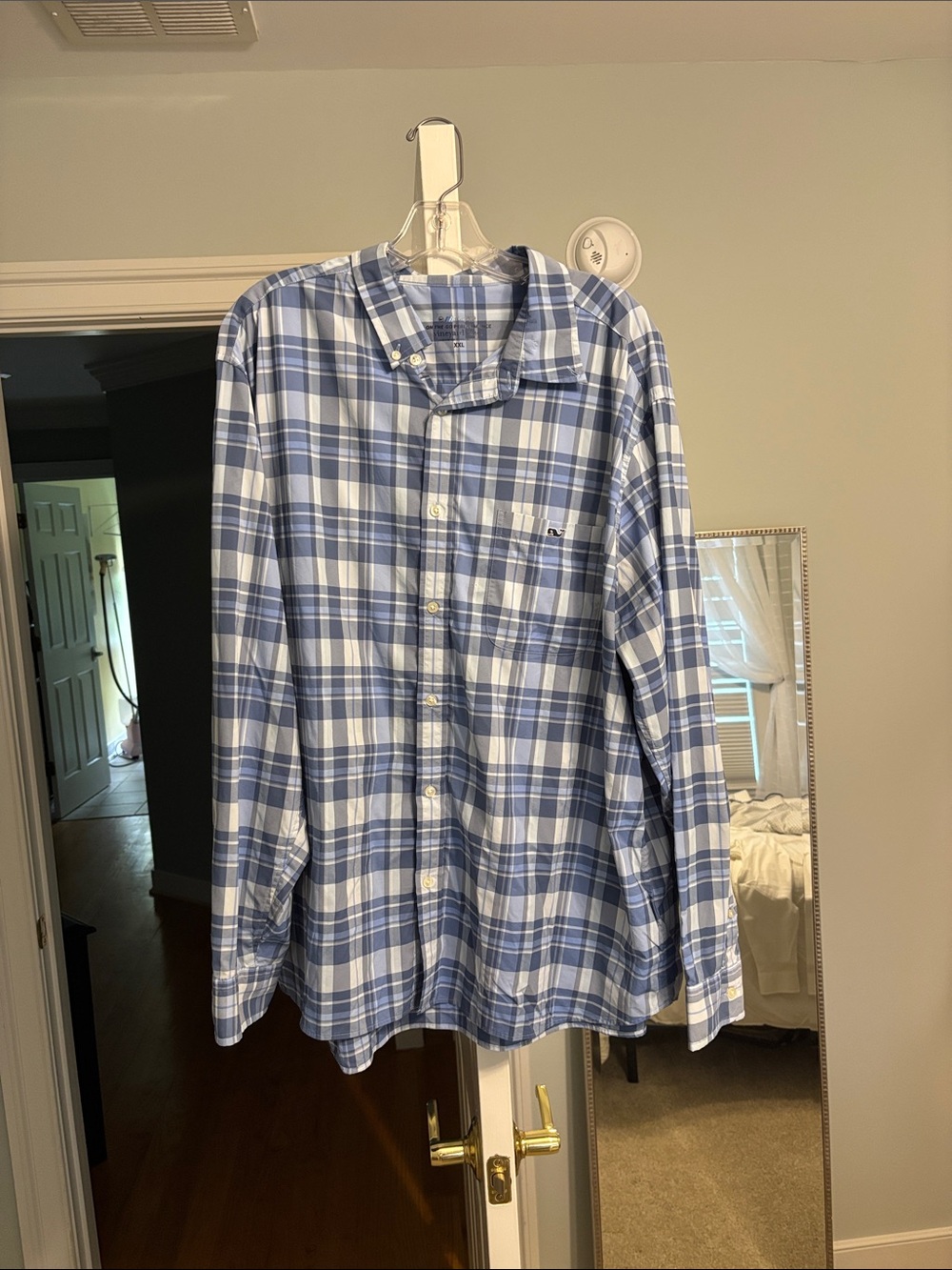 Classic Blue Plaid Button-Down Shirt - Men's 

Vineyard vines